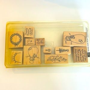 Stampin Up - thanks snow much